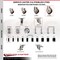 Service Caster 5 Inch 316SS Maroon Polyurethane Swivel 3/4 Inch Expanding Stem Caster Set SCC SCC-SS316EX20S514-PPUB-MRN-34-4 - alternate 3